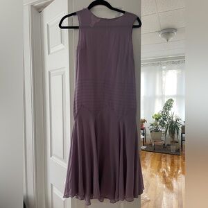 Talbots purple silk dress. 100% silk. Size 4 petite